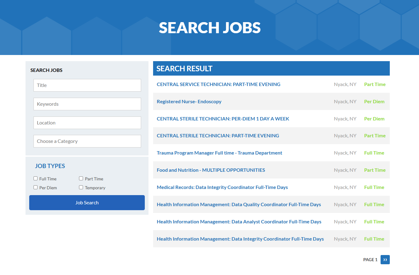 Search Jobs